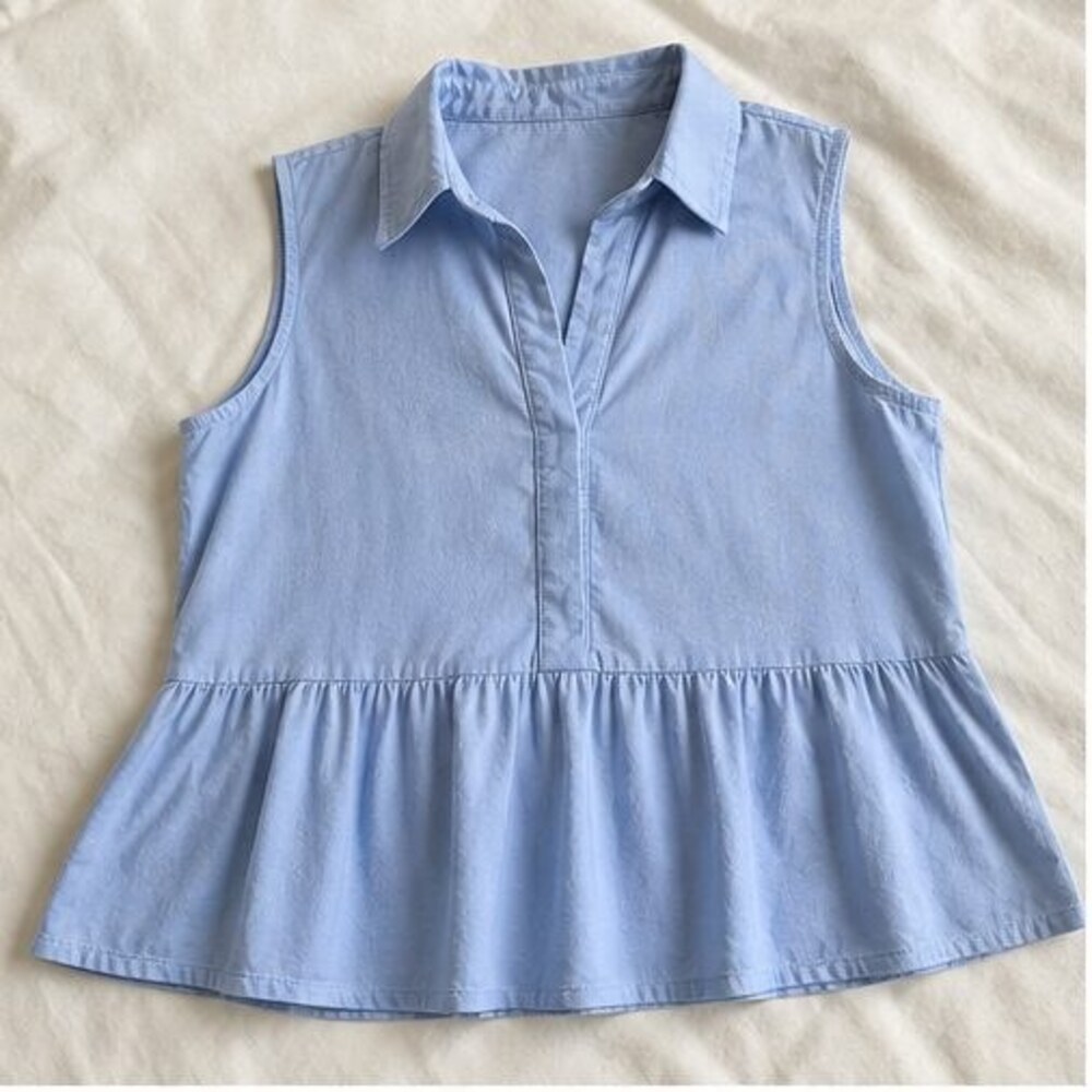 Blue Cami Blouse